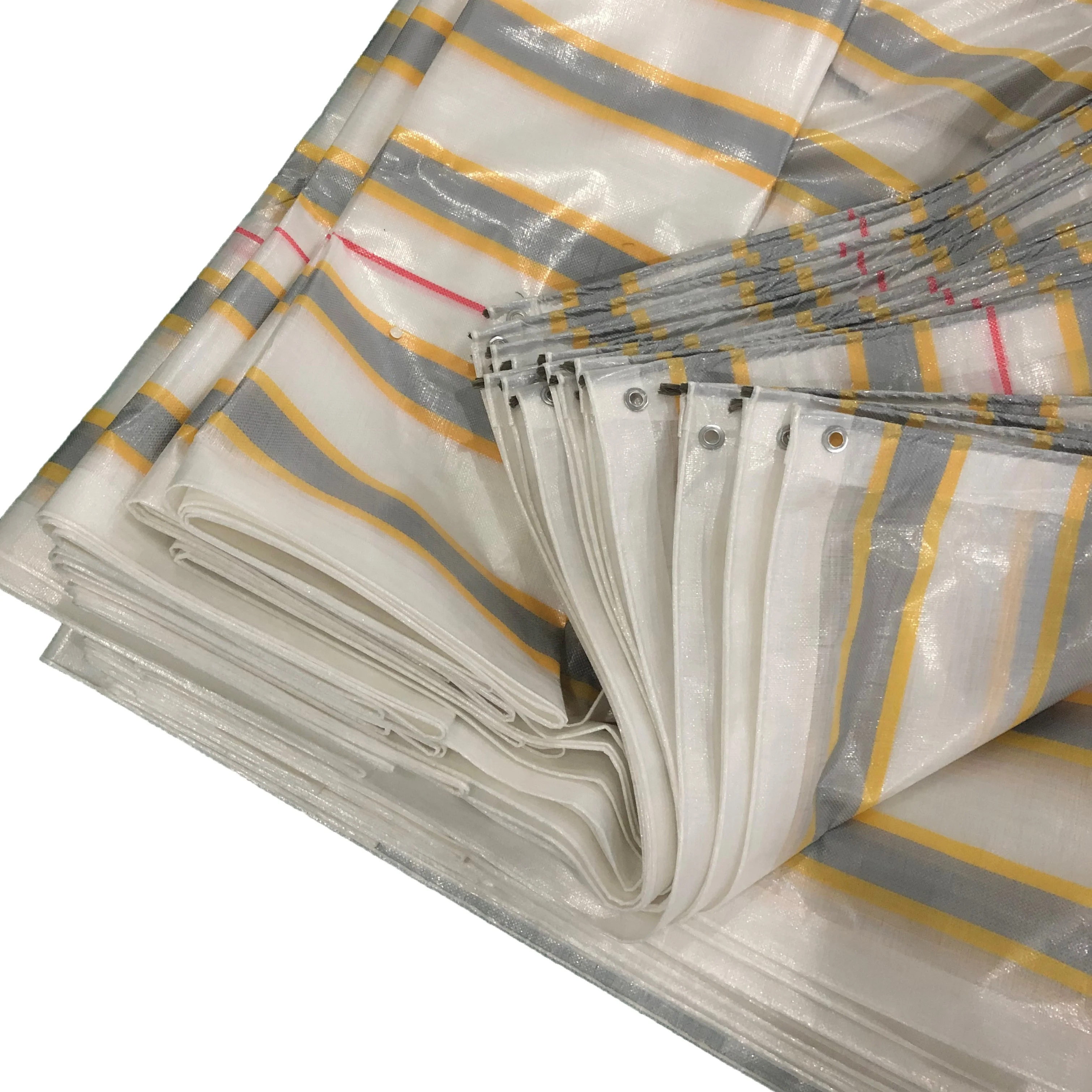 PE Tarpaulin 100% New Material Waterproof HDPE Laminated Plastic Multi-purpose Tarpaulins For Trucks Hot Selling in Africa