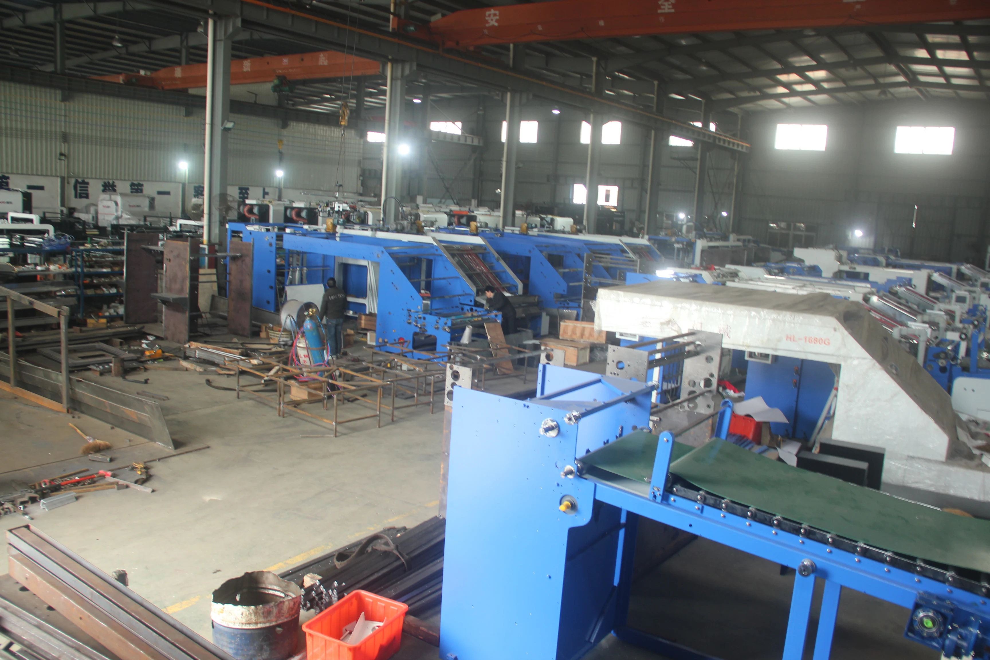 Wylong Full Automatic intelligent smart flute paper cardboard laminator