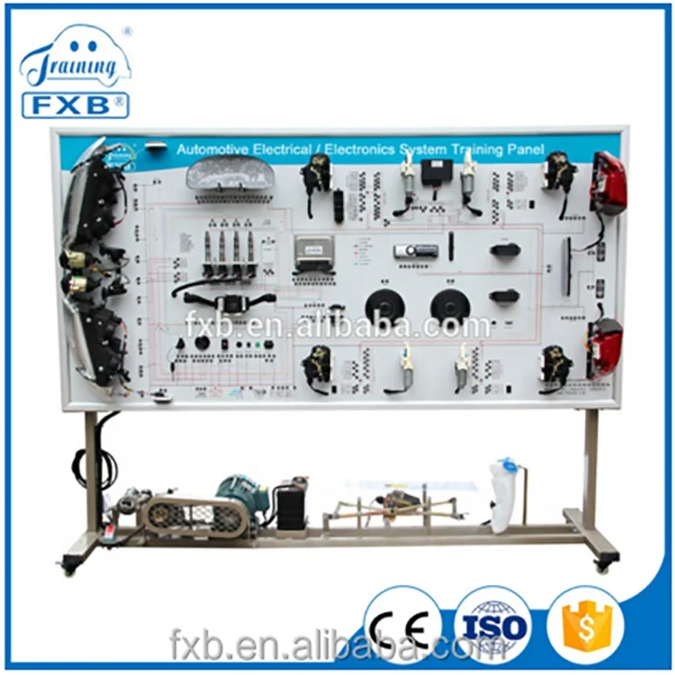 automotive vocational educational driving school training lab equipment for vehicle electric equipment system