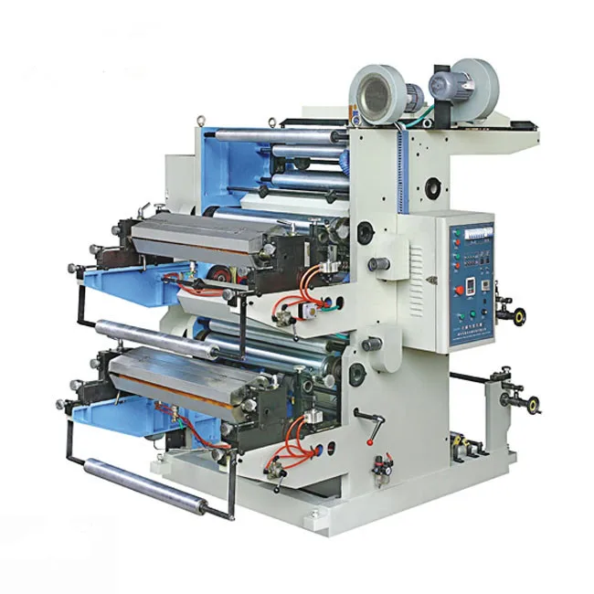 high quality High speed mini two color non woven fabric printing press price