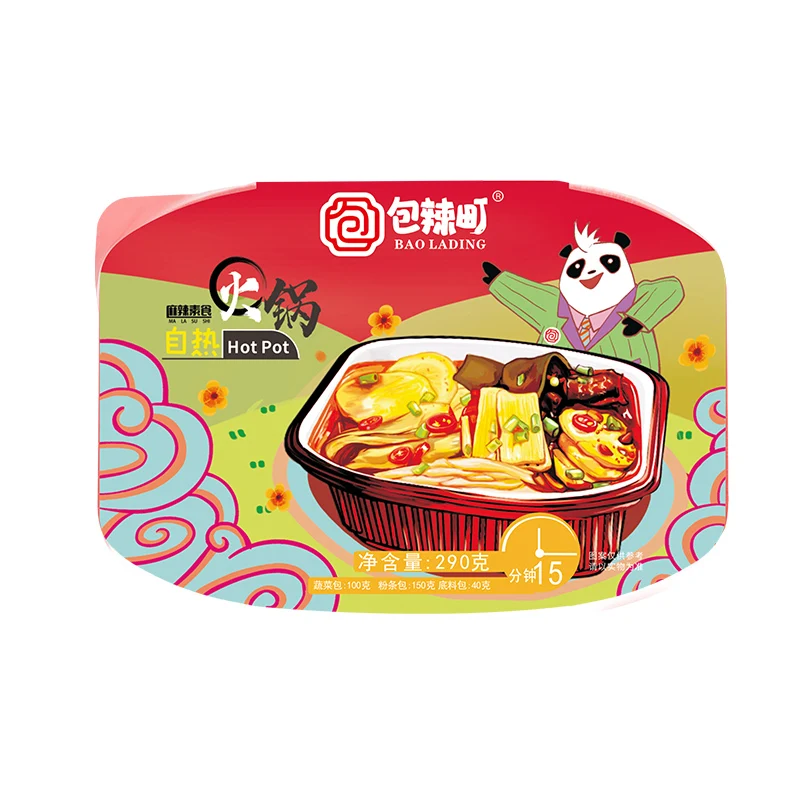 Hot Sales Convenient Self Cooking Pot Heating Instant Hotpot With All Kinds Of Materials