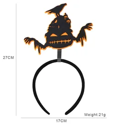 2022 New Halloween Headband Felt Head Buckle Halloween Decoration Party Supplies