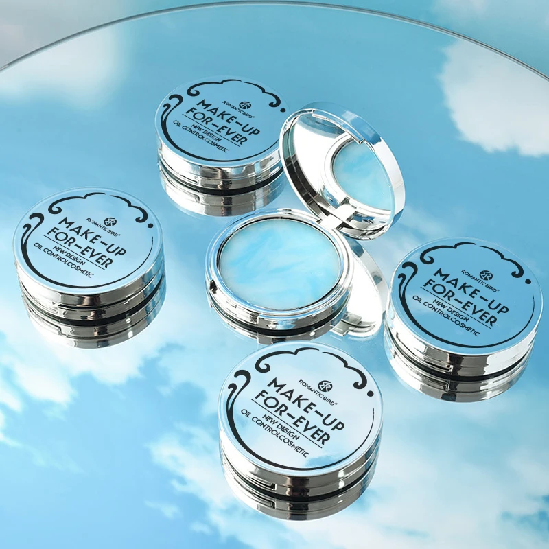 Romantic Bird Custom logo talc free vegan setting loose powder makeup Professional Private Label vegan loose setting powder