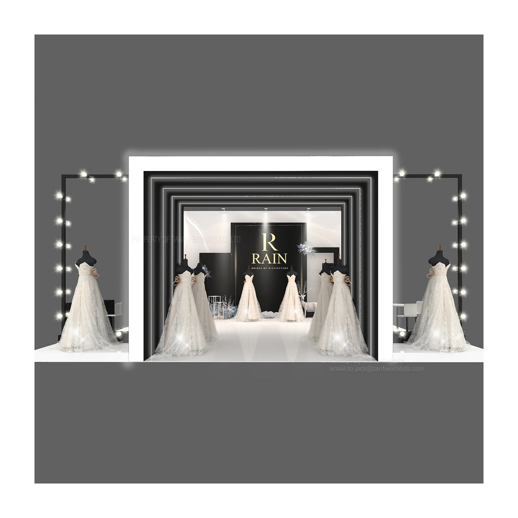 Exhibition Stand 20x20 Trade Show Booth Displays Stand for Fair