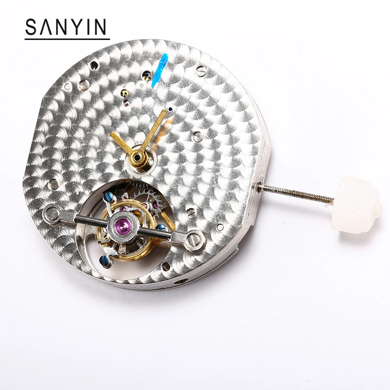 Механические часы SANYIN механический механизм турбийон японский