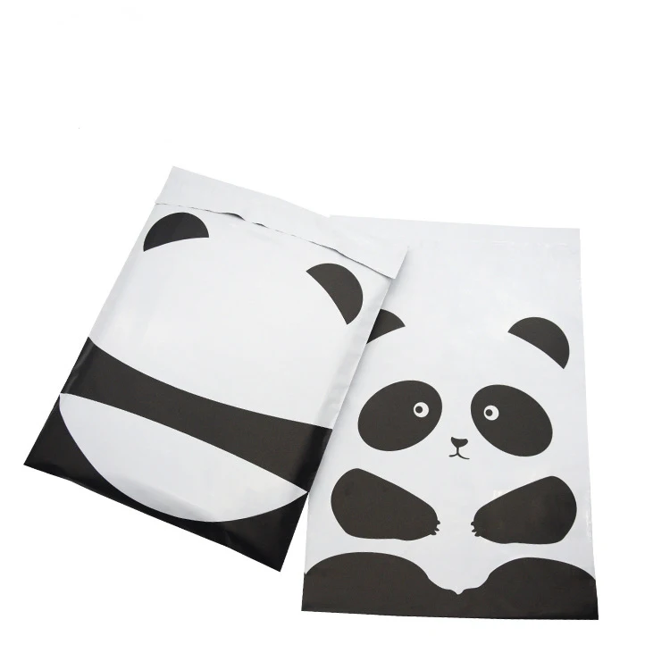 Express Biodegradable Plastic Packaging Polymailer Pink Bag For Clothes Custom Logo Print Poly Mailer Shipping Bag For Clothing