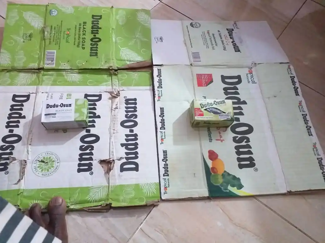  Черное мыло dudu osun Заводские чистые натуральные