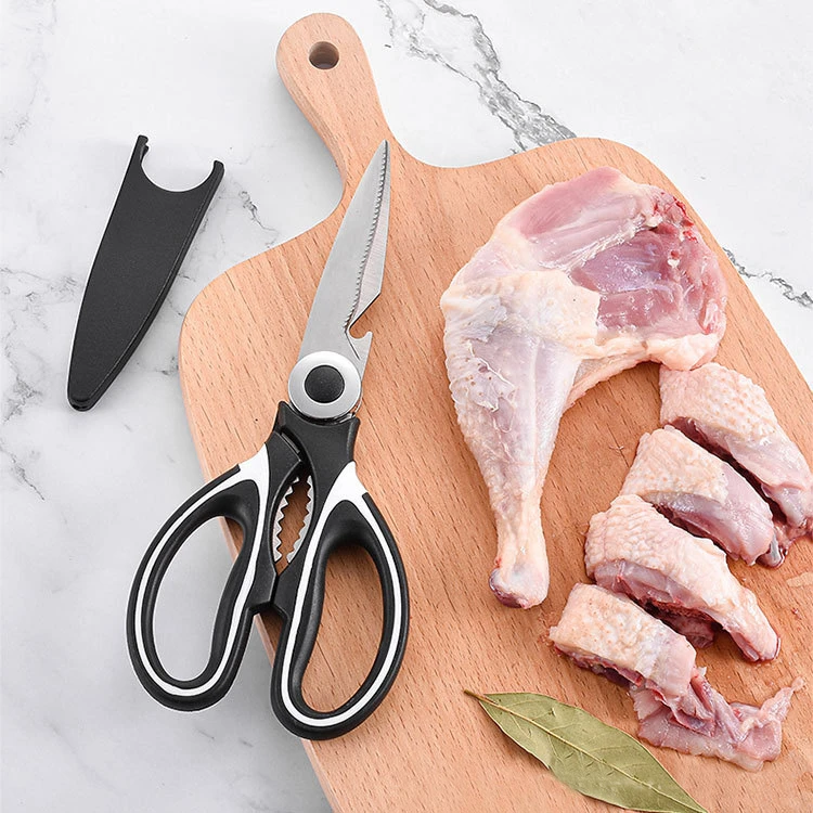 Многофункциональные куриные костяные ножницы для пищи из нержавеющей стали, кухонный резак для мяса, овощей, кухонные ножницы