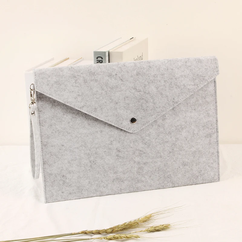 
Environmental Protection And Safety Custom Logo a4 Size File Folders Felt Document Bag 