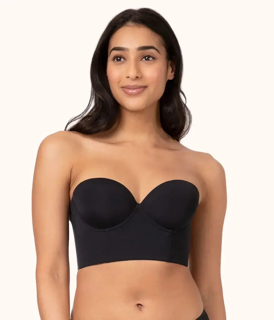 Convertible Strapless Bra Non-Slip Plus Size Seamless Push-Up Sports Backless Bridal Invisible Lingerie