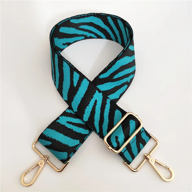 26 Colors Multicolor Crossbody Handbag Replacement Strap 5CM Wide Zebra Pattern Purse Bag Straps Handbag belt Extender