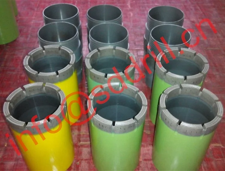NQ size diamond core bits NQ rod shoe bits