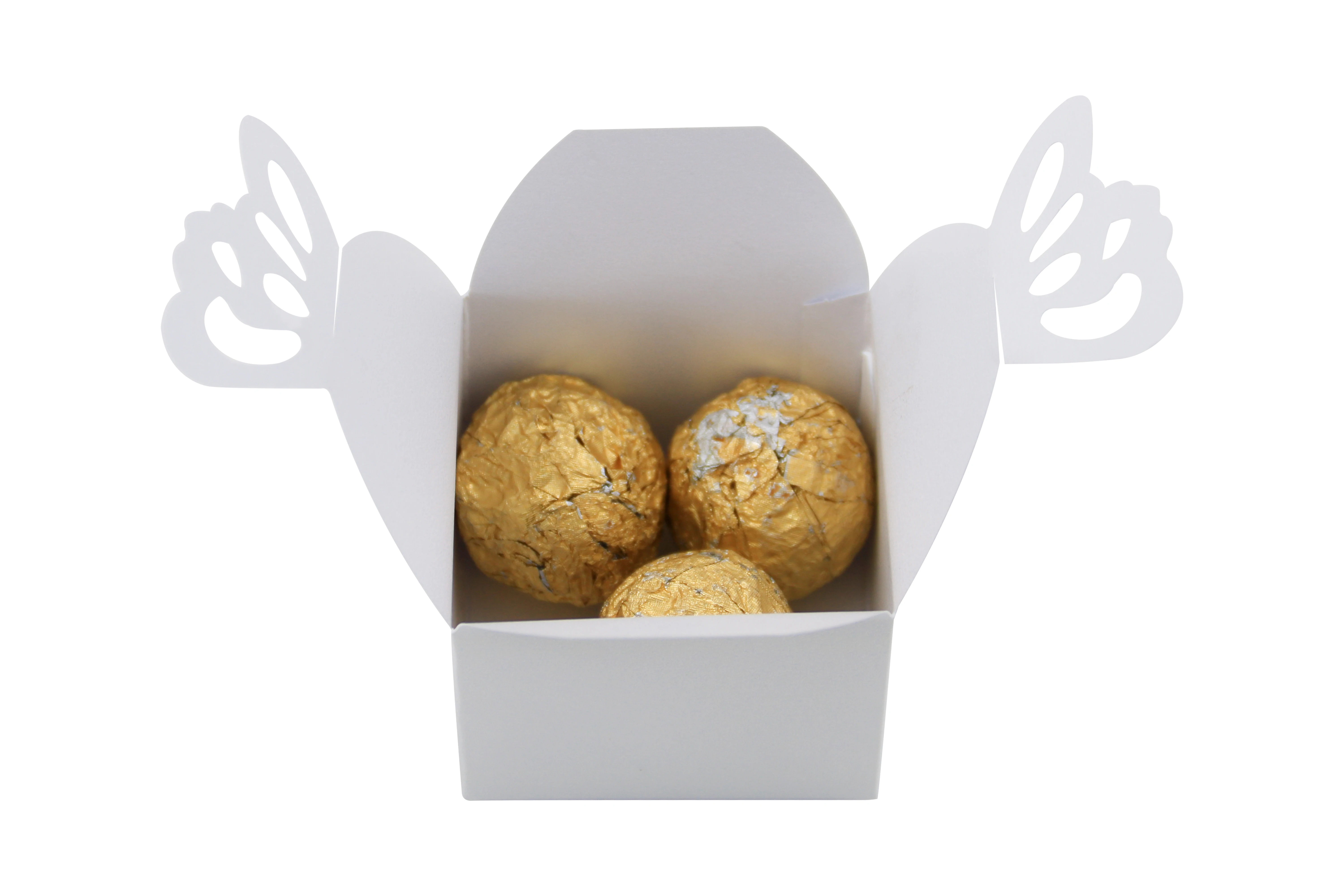 Lovely Multi Colors Butterfly Pattern Candy Paper Boxes Wedding Party Favor Chocolate Paper Box For Bridal Shower Birthday Party