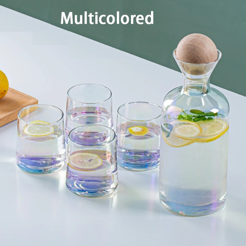  water glass tea set kettle and cup with