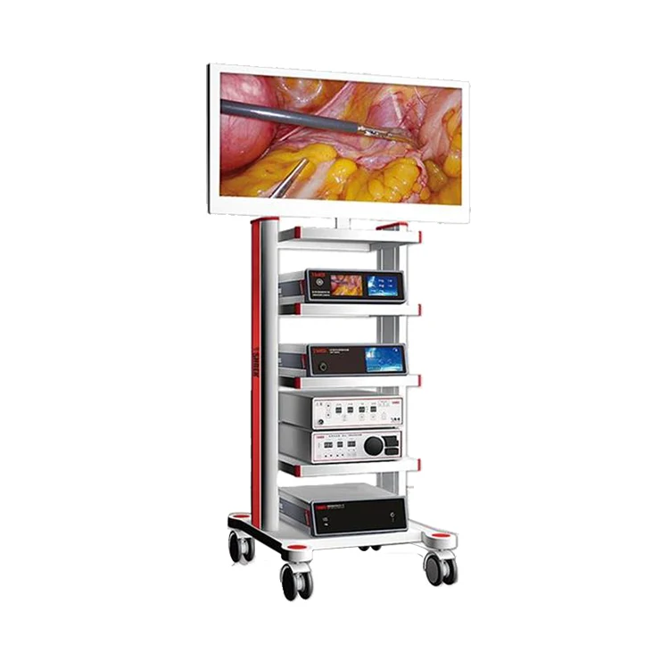 shrek Medical Rigid endoscopic system touch screen laparoscopic surgery tower