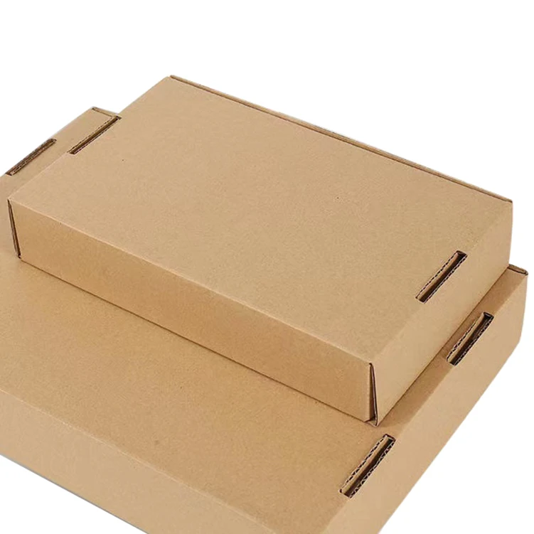 Wholesale Spot three-layer kraft special cardboard packing box e commerce clothing cosmetics airplane box for Amazon