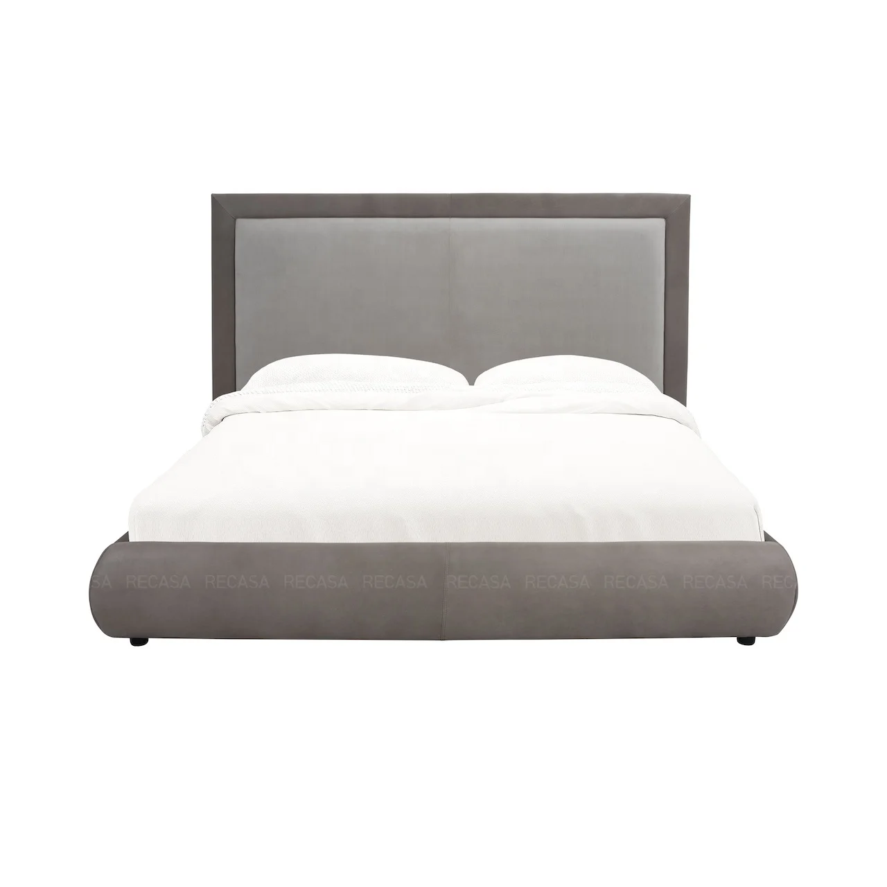 Fabric upholstered wood frame hotel beds modern hotel furniture hotel bedroom sets