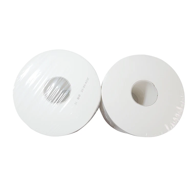 Wholesale Biodegradable Soft import Jumbo center feed towel Toilet tower Tissue Roll