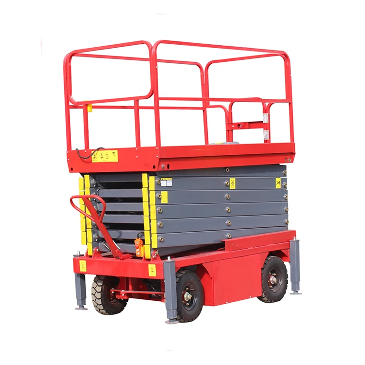 Competitive Price 4M To 10M Electric Aerial Work Platform Mobile Scissor Lift Table