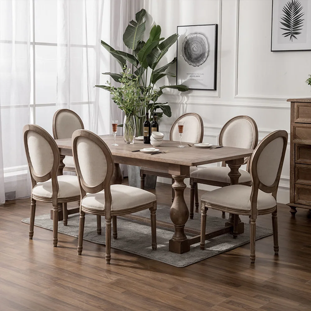 Американский антикварный тканевый подлокотник из ротанга стул цельного дерева обеденный для свадебных мероприятий