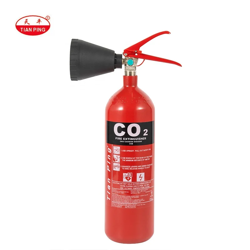 BSI EN3 , CE ,Kitemark alloy steel  2kg  CO2 fire extinguisher