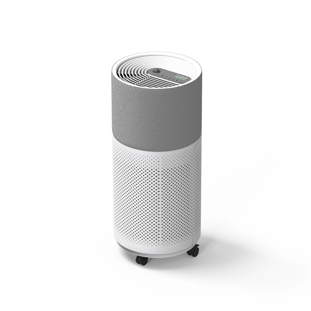 Factory Custom Leking P600 Portable fabric wrapped body  air purifier  with aromatherapy module