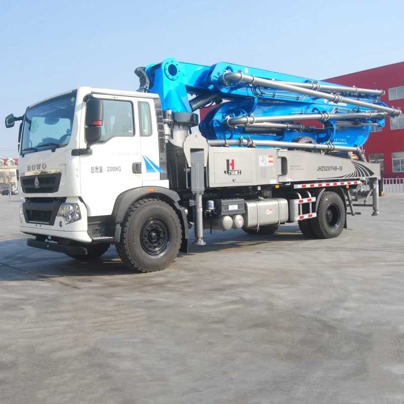 JIUHE Ex-заводская цена 30 м 38 52 58 62 70 насос грузовик мобильный бетононасос