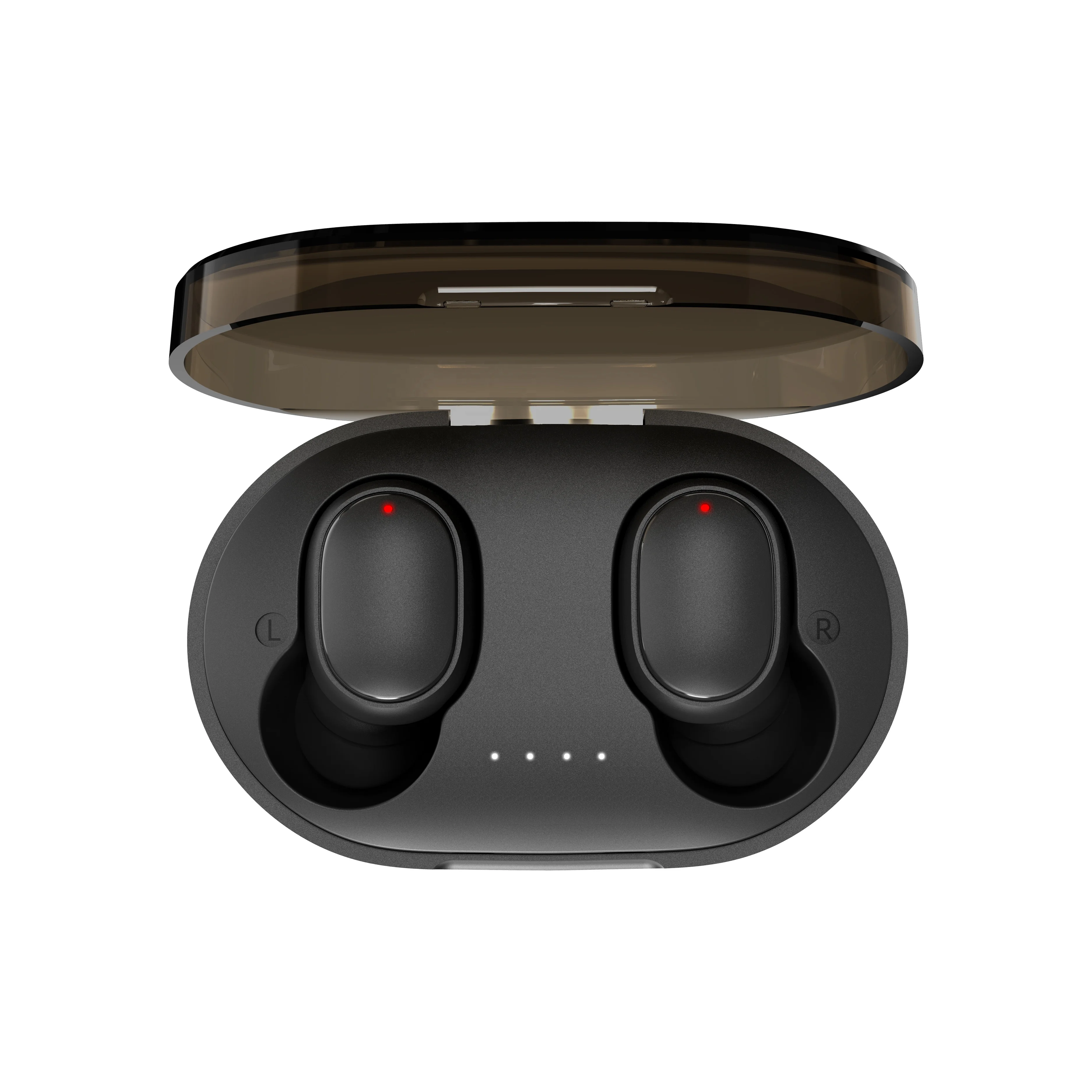 A6R True Wireless Earbuds with MIC Super Bass Call Noise Reduction Bluetooth Earphone OEM Logo Cheap HIFI TWS Earbuds for Gaming