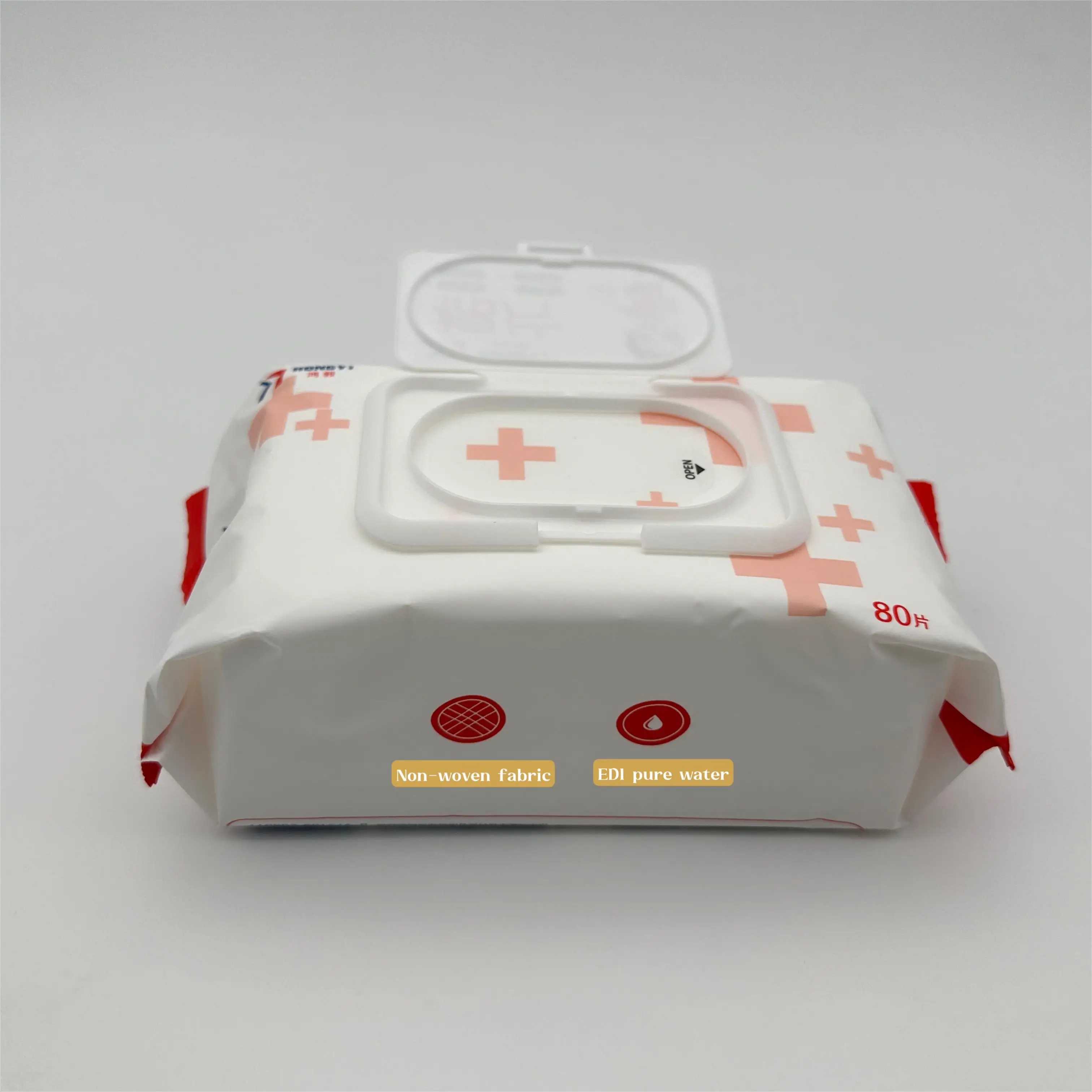 Customized Disposable Non-Woven Paper Towels Wet Cleaning Tools Sanitary Wipes for Household Use Cooling Purpose