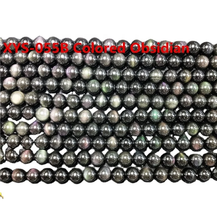 8mm Natural Obsidian Jewelry Loose Beads stone beads