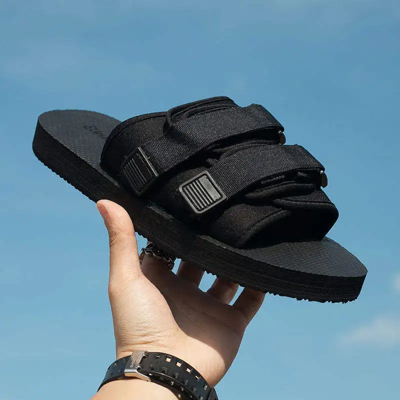 New product Wholesale Trend Outdoor Soft Sole Non-Slip Summer Sandals Women Casual Shoes Footwear Men Slide Slippers