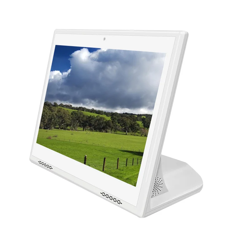 Android Advertising Display L Shape Digital Kiosk Wifi Ethernet 10 inch Android Touch Screen Monitor