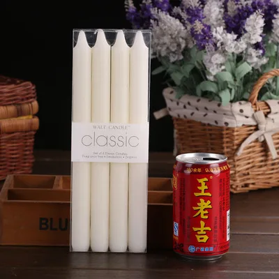 Wholesale Printed Unscented Unscented Paraffin Wax Wedding Led Pillar Candles Taper Candles Stick Bulk