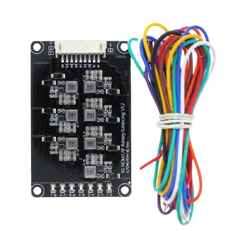 active 1.2A 2S to 17S compatible smart balancer 12V 24V 36V 48V Lithium equalizer 1.2A High Current Equalizer Module