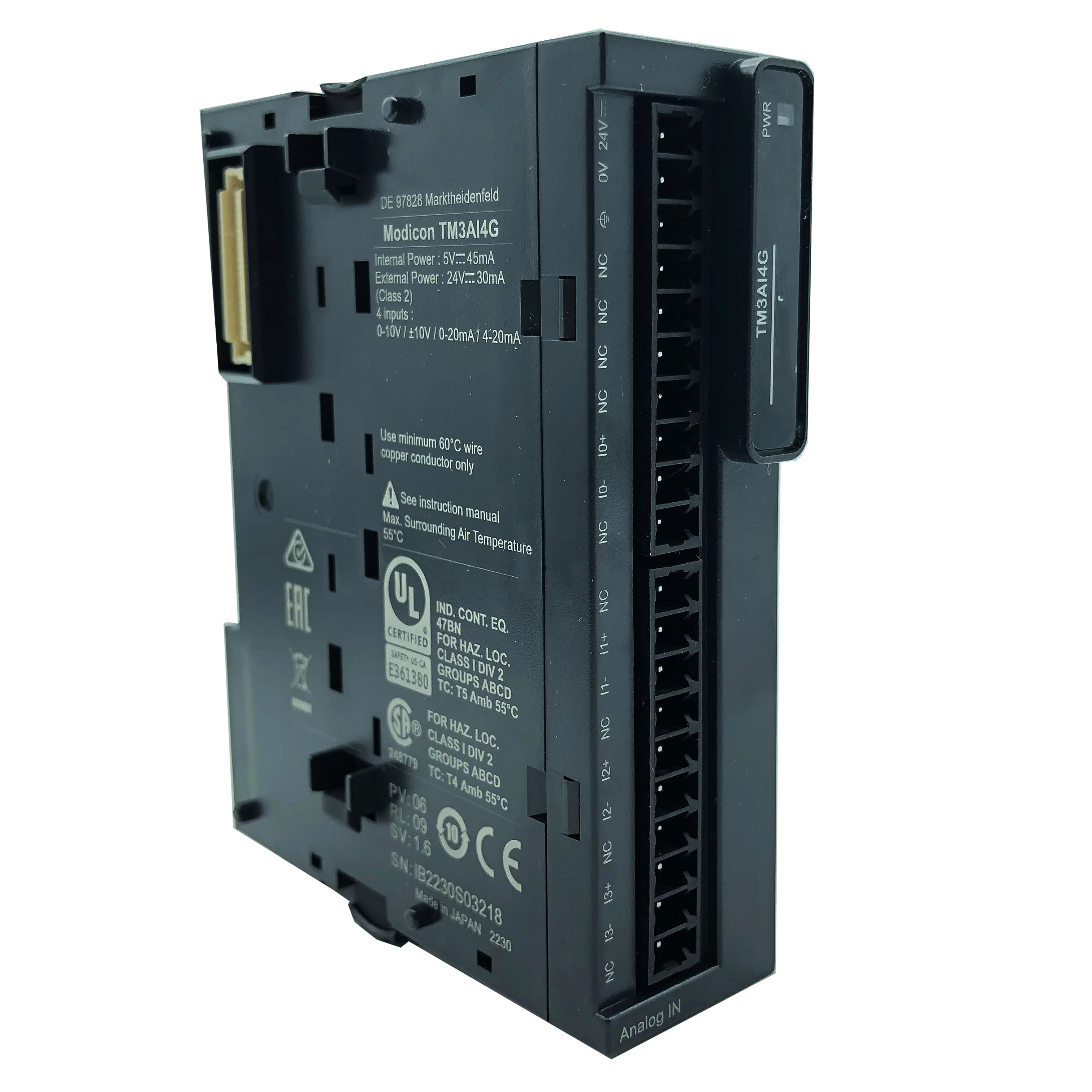 Аналоговый входной модуль TM3AI4G новый оригинальный PLC в наличии на