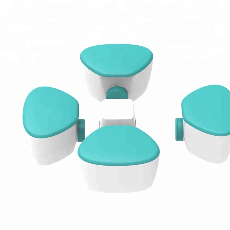 Wholesale amazon flower PP Baby portable traveling Milk Powder snack food Case Storage Box Container