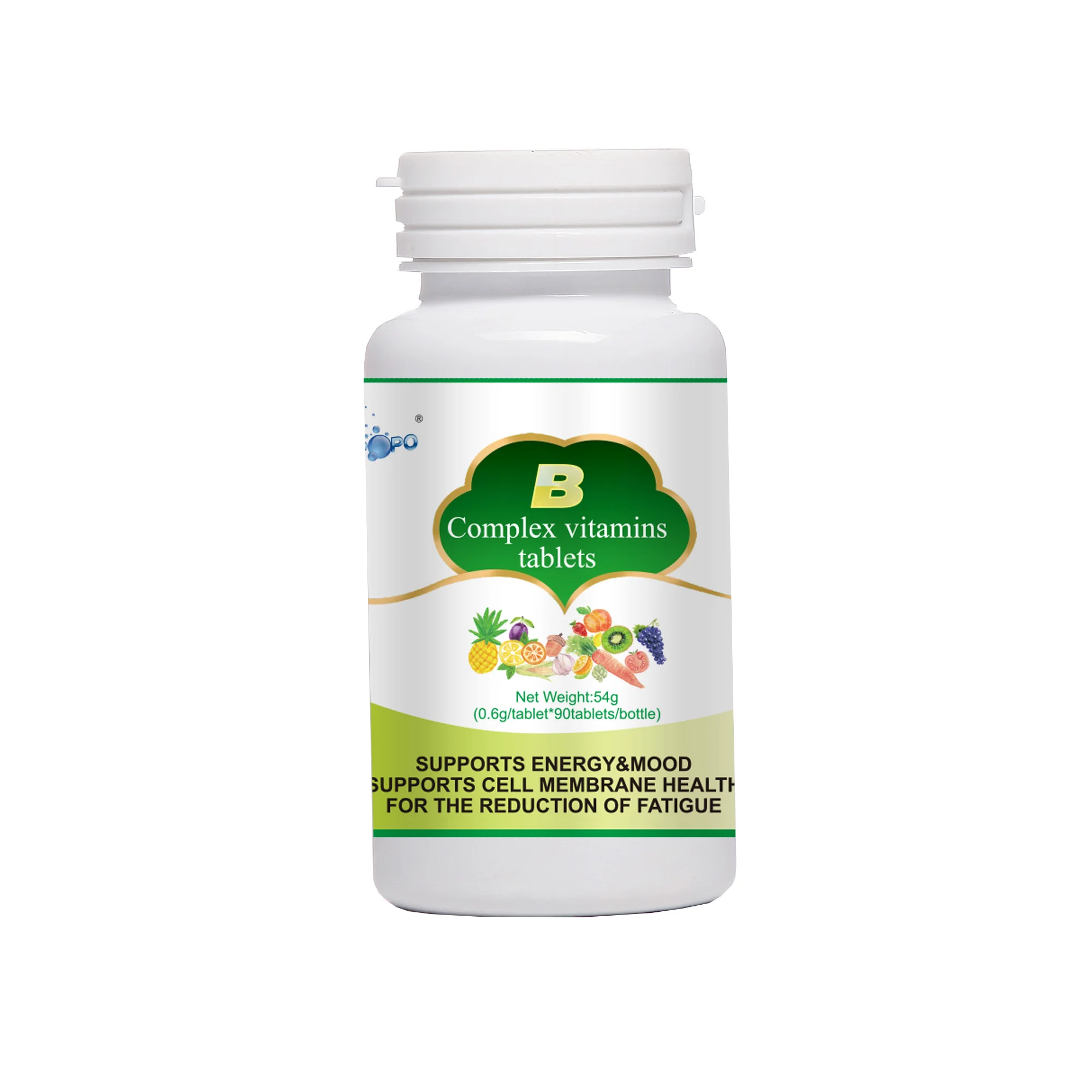 Biocaro Hot Selling Products Health food supplements pills Vitamin B1 B6 B12 tablets Vitamin B complex capsules