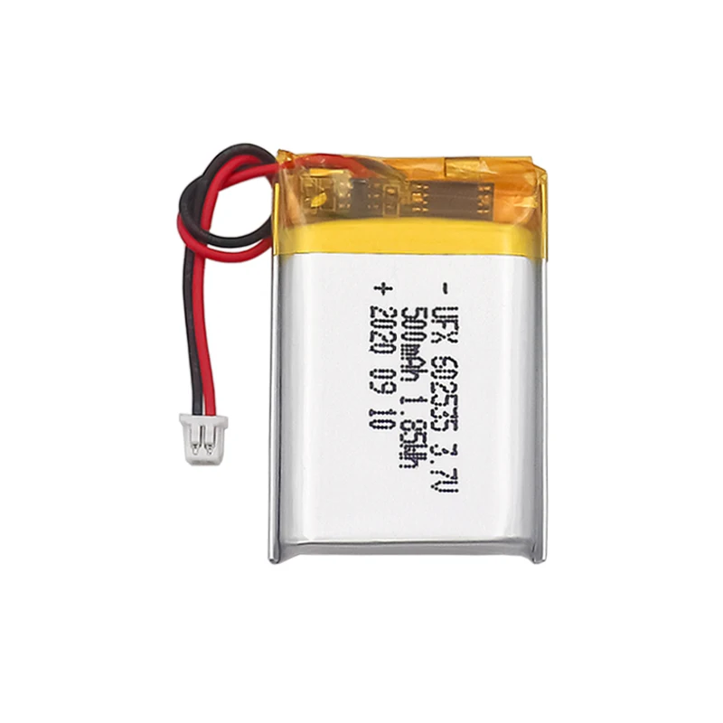 China Lithium Cell Factory Wholesale Rechargeable Battery UFX 602535 500mAh 3.7V For Medical Equipment