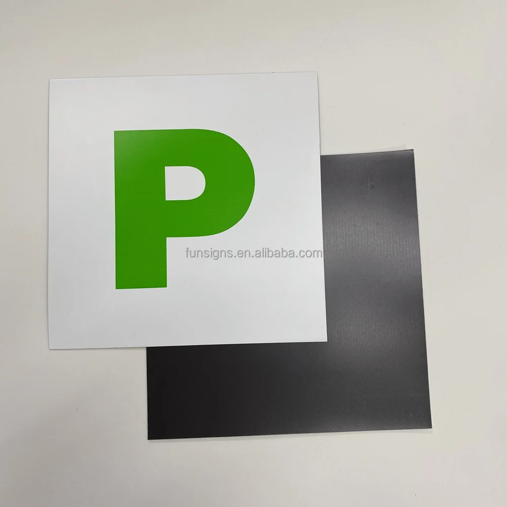L Plate and P Plate, Car Magnetic Sticker for Learner Driver