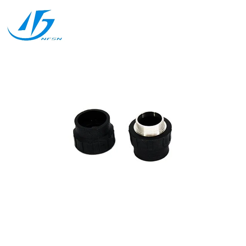 Оптовая Продажа с фабрики наружные проволочные фитинги для труб hdpe черные пластиковые