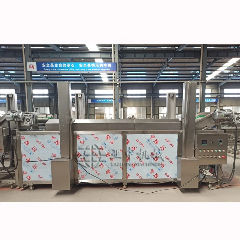 Промышленная глубокая фритюрница Yazhong коммерческий конвейер для газовых чипов жарки картофеля