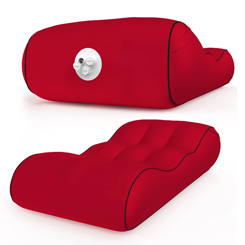 Portable Air Sofa Laybag Lazy Recliner Inflatable Couch Lounger Camping Air Mattress Sofa Beach