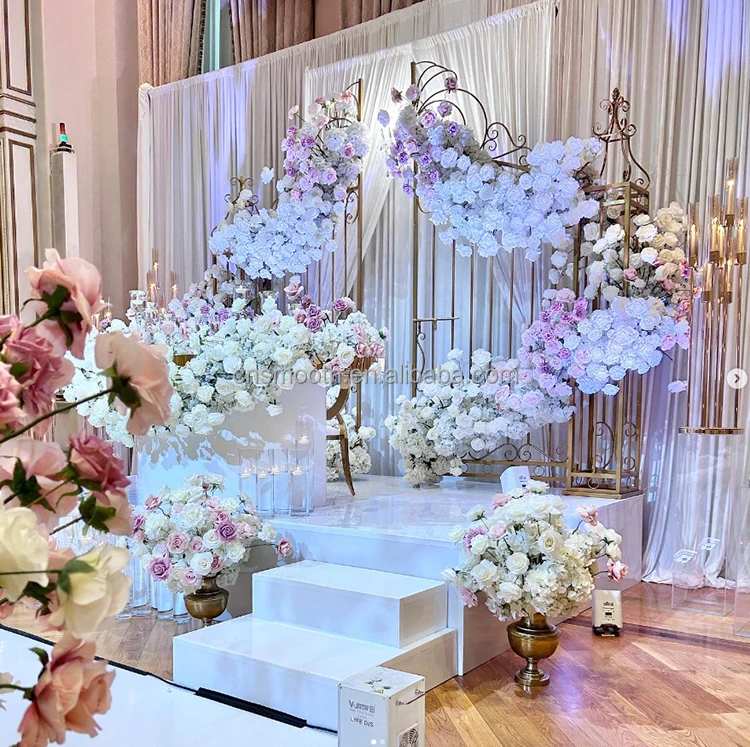 Wedding Decorations Latest Iron Door Arch Garden Arch/ Wedding Party Gate Stage Background