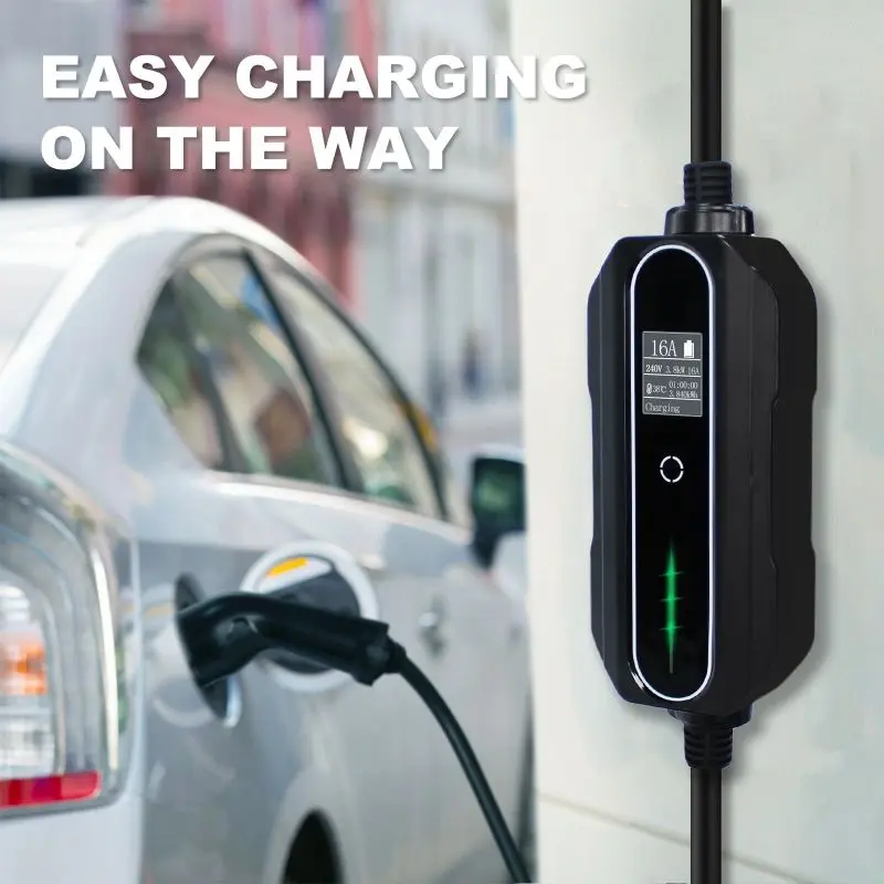 Hot Sale Various specifications low price portable eu ev charger 16a ac ev portable charger type 2
