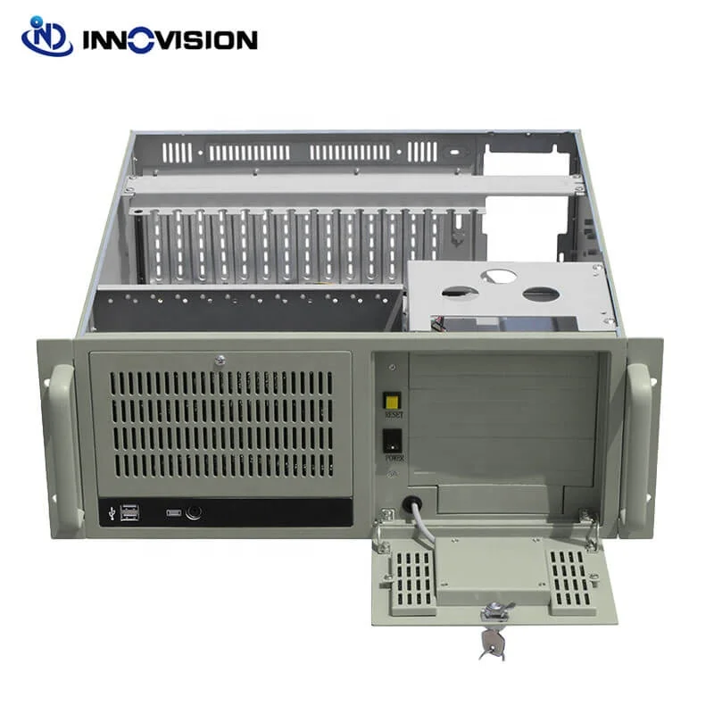 Фабрика стабильный 19 дюймов 4U стоечный IPC 4U DVR серверного шасси IPC610HF 7 слотов для карт/HB 14 слотов для карт