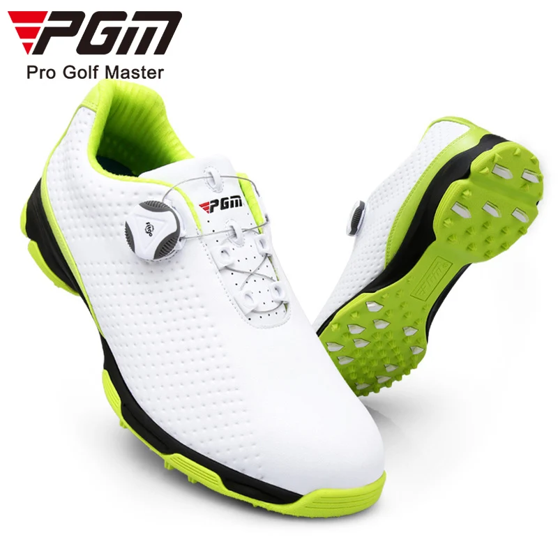 PGM XZ095 mens summer golf shoes quick lacing waterproof antislip golf shoes