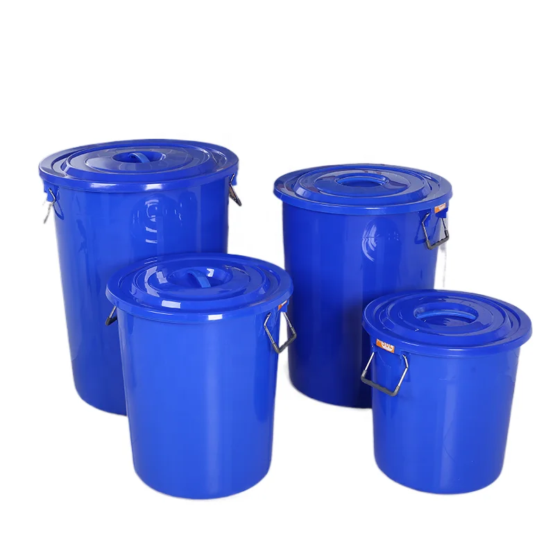 Top Quality And Good Price Round Bucket Plastic Large Clear Plastic Buckets With Lids