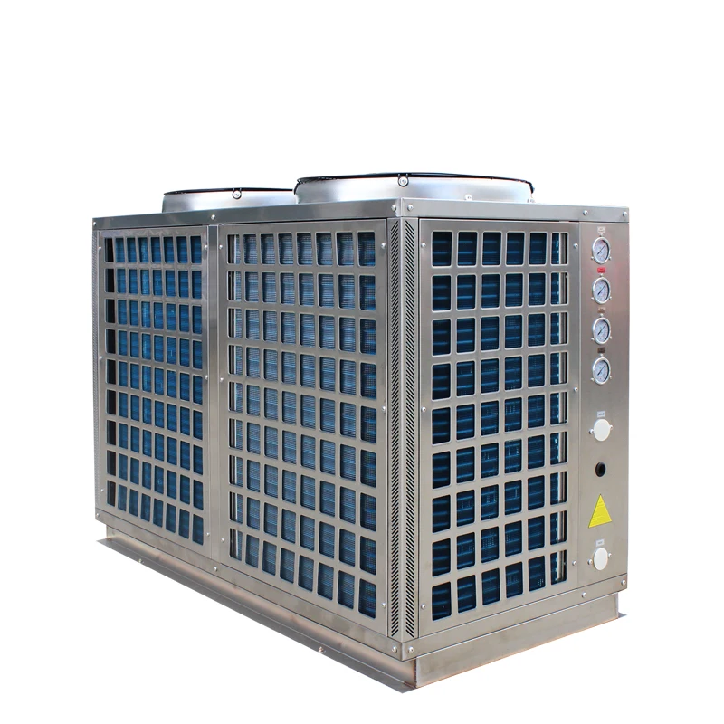 Galvanized Steel / Stainless 60KW Air to Water Heatpump for Swimming Pool with High COP