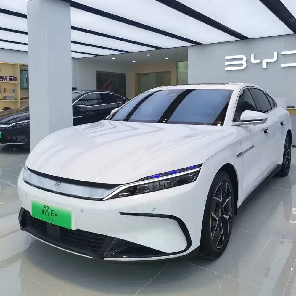 In Stock China byd electric car Range 610km BYD Han EV New Energy vehicle  byd han for sale in russia