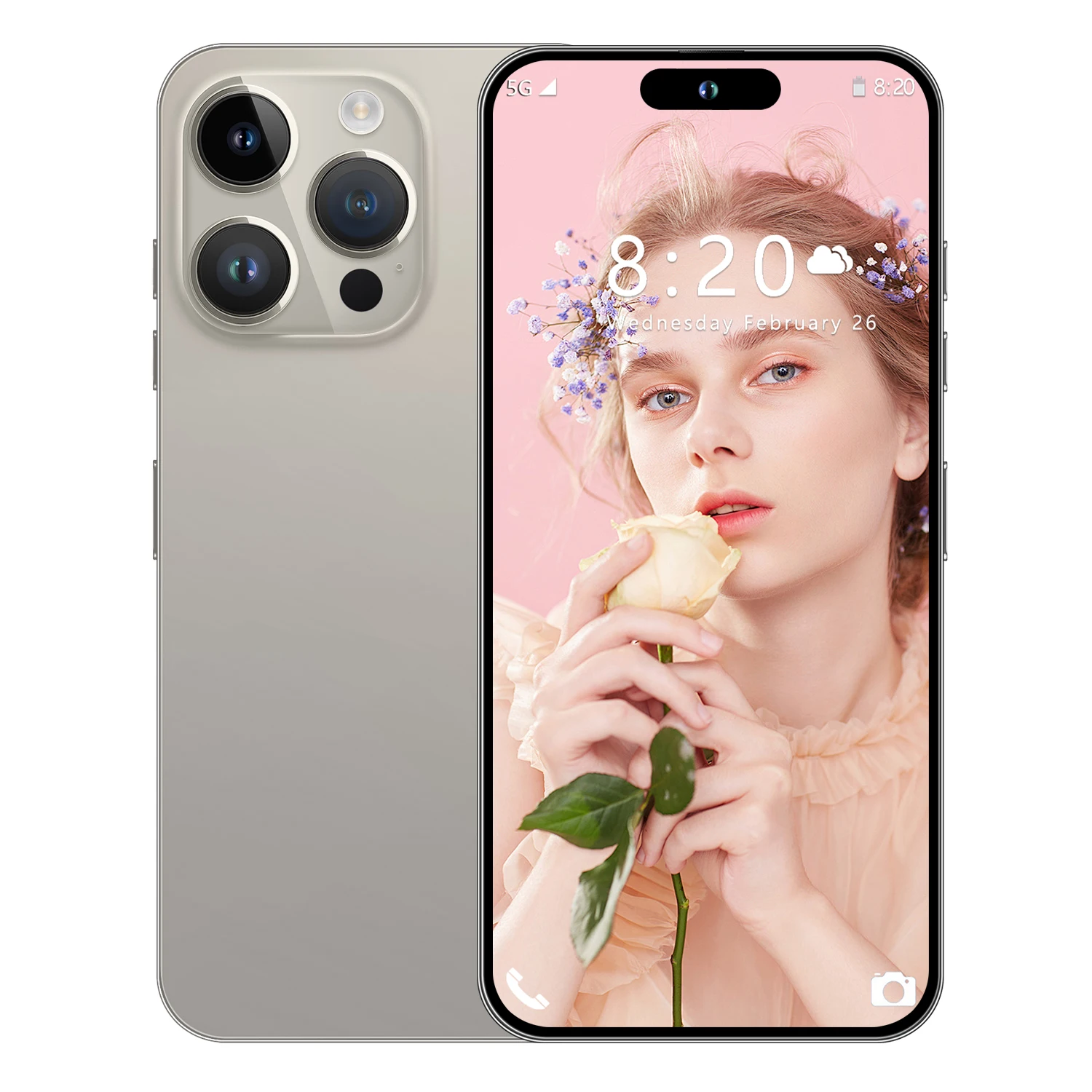 i16 phone 16 pro max 7.3 inch 16GB + 1TB dual card Android smartphone 10-core celulares 16 pro max unlocked mobile phone